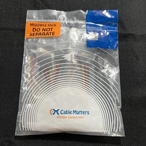 CABLE MATTERS 8" 15 Pin SATA Power Splitter Cables 3 Pack NEW - Picture 1 of 2