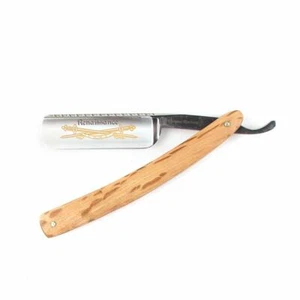 Navaja Recta Dovo Renacimiento 6/8" Roble Español Hueca Completa - Imagen 1 de 4