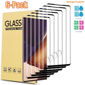 2X Tempered Glass Screen Protector For Samsung Galaxy Note20 S10 S20 S21 S22 S25 - Picture 1 of 13