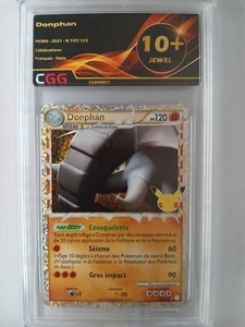 Carte pokemon FRANCAIS Donphan (CEL HS 107) Celebration CGG 10+ Quads 26040051 - Picture 1 of 3
