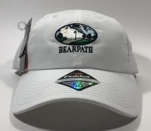 Bearpath Golf Hat Cap Mens Adjustable Strap White Golf Pukka SPF 50 NEW NWT - Picture 1 of 8