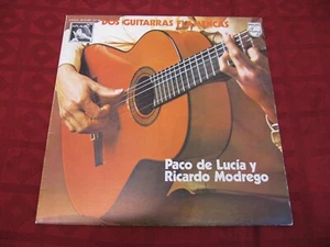 LP PACO DE LUCIA Y RICARDO MODREGO Dos Guitarras Flamencas PHILIPS SPA 1975 - Picture 1 of 4