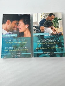2  Mills and Boon Medical Sexy Romance Books Love Erotic Desire Passion Thrill - Bild 1 von 5