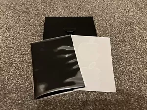Apple Microfibre Polishing Cloth - Black - New - Pack of 2 - Picture 1 of 5
