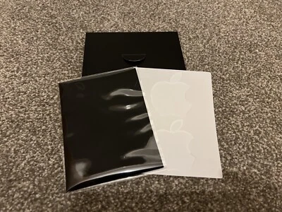 Apple Microfibre Polishing Cloth - Black - New - Pack of 2 - Image 1 of 4