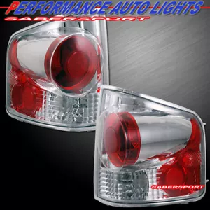 Juego de pares de luces traseras cromadas para camioneta Chevy S10 1994-2004 GMC Sonoma - Imagen 1 de 2