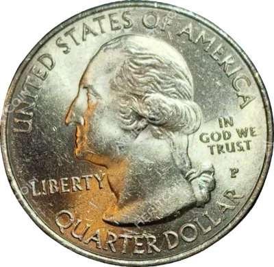 25 cents salt river bay national histirical park and ecological preserve 2020 - Image 1 of 4