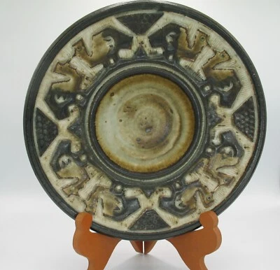 Cuenco de cerámica de 10" de gres Royal Copenhagen Jorgen Mogensen 21388 c1960 Jørgen Foto 1 de 4