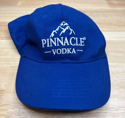 Gorra Pinnacle Vodka Snapback Para Hombres Ajustable Azul Gorra de Béisbol Logo Bar Pub Fiesta Foto 1 de 4