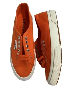 Superga 2750-Cotu Classic Sneakers in Orange - Picture 1 of 8