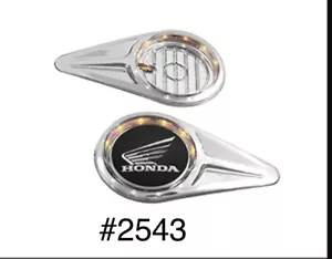 '12-'17 Honda GL 1800 Goldwing - LED Side Logo Accents w/Running & Turn Signals - Picture 1 of 3