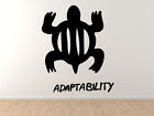 Adinkra Akan #7 - Adaptability African Sign Symbology - Vinyl Wall Decal Art