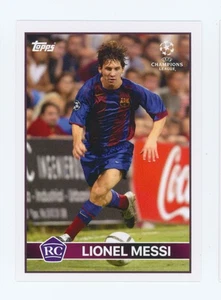 2020 Lionel Messi Topps UEFA Champions League FC Barcelona Lost Rookie Card D - Picture 1 of 3