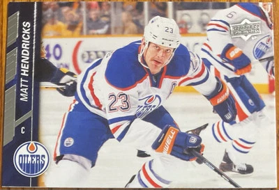 2015-16 Upper Deck Matt Hendricks #74 Edmonton Oilers - Image 1 of 2