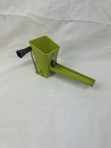 Molinillo/molinillo verde mouli menta ajo cebolla hierba de colección hecho en Francia - Imagen 1 de 5