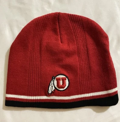 Brand new no tag University Of Utah Utes Beanie Kids One Size. - Image 1 of 2
