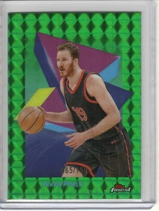 2024-25 TOPPS FINEST JAKOB POELTL #65/150 *GEOMETRIC GREEN* - Picture 1 of 2