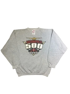 Vintage 1999 Indianapolis 500 Crewneck Sweatshirt Sz M Midwest Embroidery Racing - Picture 1 of 9