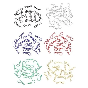 20Pcs Large BoDY Shell Clips For 1/8 1/10 HSP RC Model Car - Picture 1 of 27