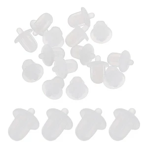 15pcs 6.35mm Audio Jack Port Duct Cover PC DVD Microphone Plugs Caps, Clear - Photo 1 sur 7