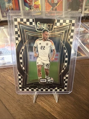 2024-25 Panini Select FIFA- Germany- David Raum #77 Checker Prizm Case Hit SSP - Image 1 of 2