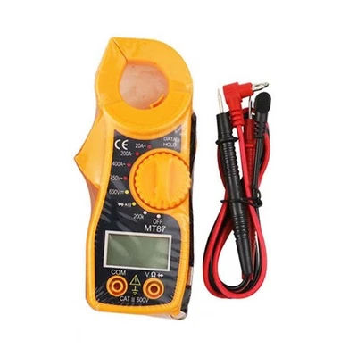 MT87 Electrical Digital Clamp Meter Multimeter Portable AC DC Current Tester - Imagen 1 de 4