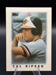 1986 Topps Mini Leaders #2 Cal Ripken Jr Baltimore Orioles ⚾️🔥🔥 - Bild 1 von 6