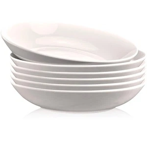 6-piece set of porcelain pasta bowls - Picture 1 of 6