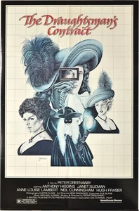 Peter Greenaway DRAUGHTSMAN'S CONTRACT Original one sheet poster for #127467 - Picture 1 of 1