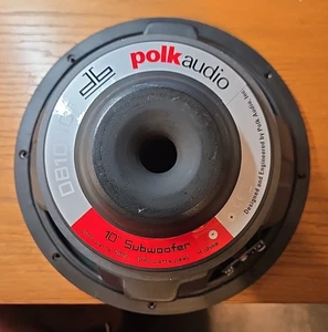 Polk Audio DB1040 Subwoofer Woofer Car Audio OEM Used Recycled - Picture 1 of 8