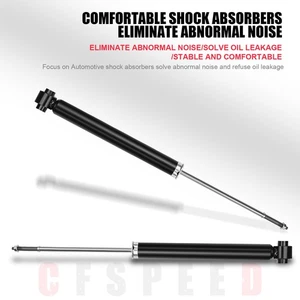 Pair Rear Left and Right Shocks Struts For Dodge Attitude Hyundai Accent Kia Rio - Picture 1 of 13