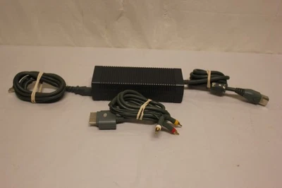 Adaptador de CA fuente de alimentación Microsoft Xbox 360 203W DPSN-186EB A con cable AV DD4 Foto 1 de 4