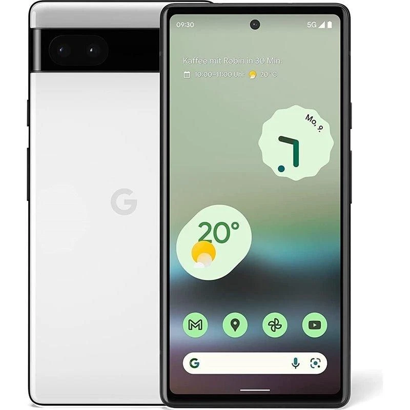 GOOGLE Pixel 6a 5G 128GB Bianco Buono - Ricondizionato - Immagine 1 di 4
