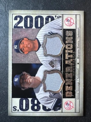 2008 SP Legendary Cuts Generations Мариано Ривера, нашивка Rich Gossage #GEN-GR - Изображение 1 из 2