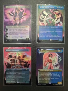 MTG Secret Lair If Looks Could Kill Traditional FOIL Near Mint Set 4x Karten - Bild 1 von 6