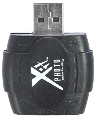 XIT High Speed Secure Digital USB /SDHC/Micro SD Card Reader/Writer - Image 1 of 2