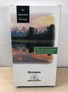 Collectable Remington Firearm 1995 VHS For Safe Use and Care Of Your New Firearm - Picture 1 of 7