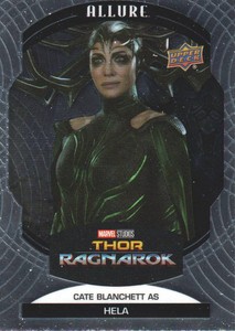 2022 UD Marvel Studios Allure Trading Card #64 Cate Blanchett as Hela