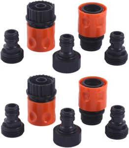 10 Pieces Plastic Garden Hose Connector Garden Quick Connectors 3/4"GHT Female a - Picture 1 of 6