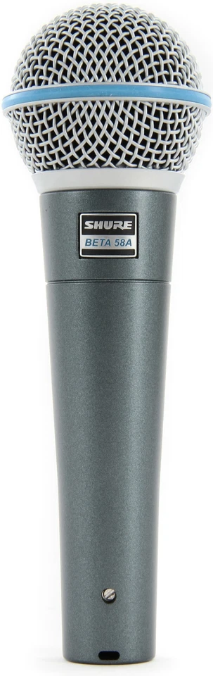 Shure Beta 58A Supercardioid Dynamic Vocal Microphone