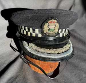 Obsolete Scottish Senior Officers Semper Vigilo Checkerboard Visor Hat - Picture 1 of 16