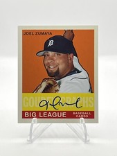 Joel Zumaya Autograph #GG-JZ 2007 Goudey Baseball Detroit Tigers