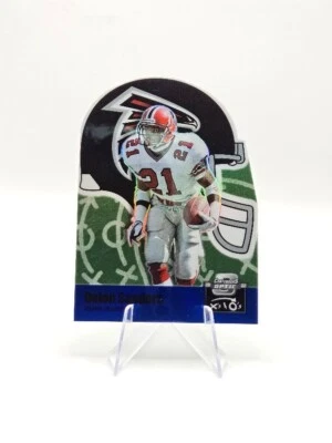 Deion Sanders 2022 Panini Contenders Optic Xs and Os Blue SP /99 #XO-59 Falcons - Image 1 of 2