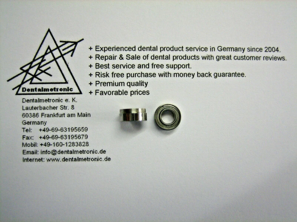 MARKENLOS 2 Keramiklager Kugellager passend für KaVo Sirona Rotor Premium Quality