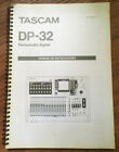 Tascam DP-32 Portastudio digital Manual de instrucciones Handbuch spanisch