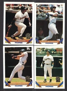 1993 TOPPS ''INAUGURAL MARLINS'' SAN DIEGO PADRES 27 CARD SET WITH MARLINS LOGO - Bild 1 von 2