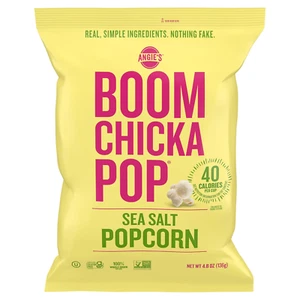 Angie'S Sea Salt Popcorn, 4.8 Oz. - Picture 1 of 12