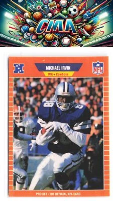 Juego profesional 1989 #89 Michael Irvin Foto 1 de 2