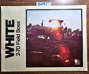White 2-70 Field Boss Tractor Brochure - Picture 1 of 8