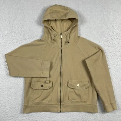 Sudadera Lauren Ralph Lauren Mujer Grande Acentos Dorados Sudadera con Capucha Informal Preppy Foto 1 de 4